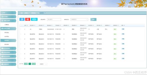 基于SpringBoot與Vue的心理健康服務(wù)系統(tǒng) 架構(gòu)設(shè)計與核心功能解析